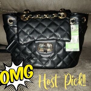 Badgley Mischka Mini Backpack, NWT, Host Pick!!